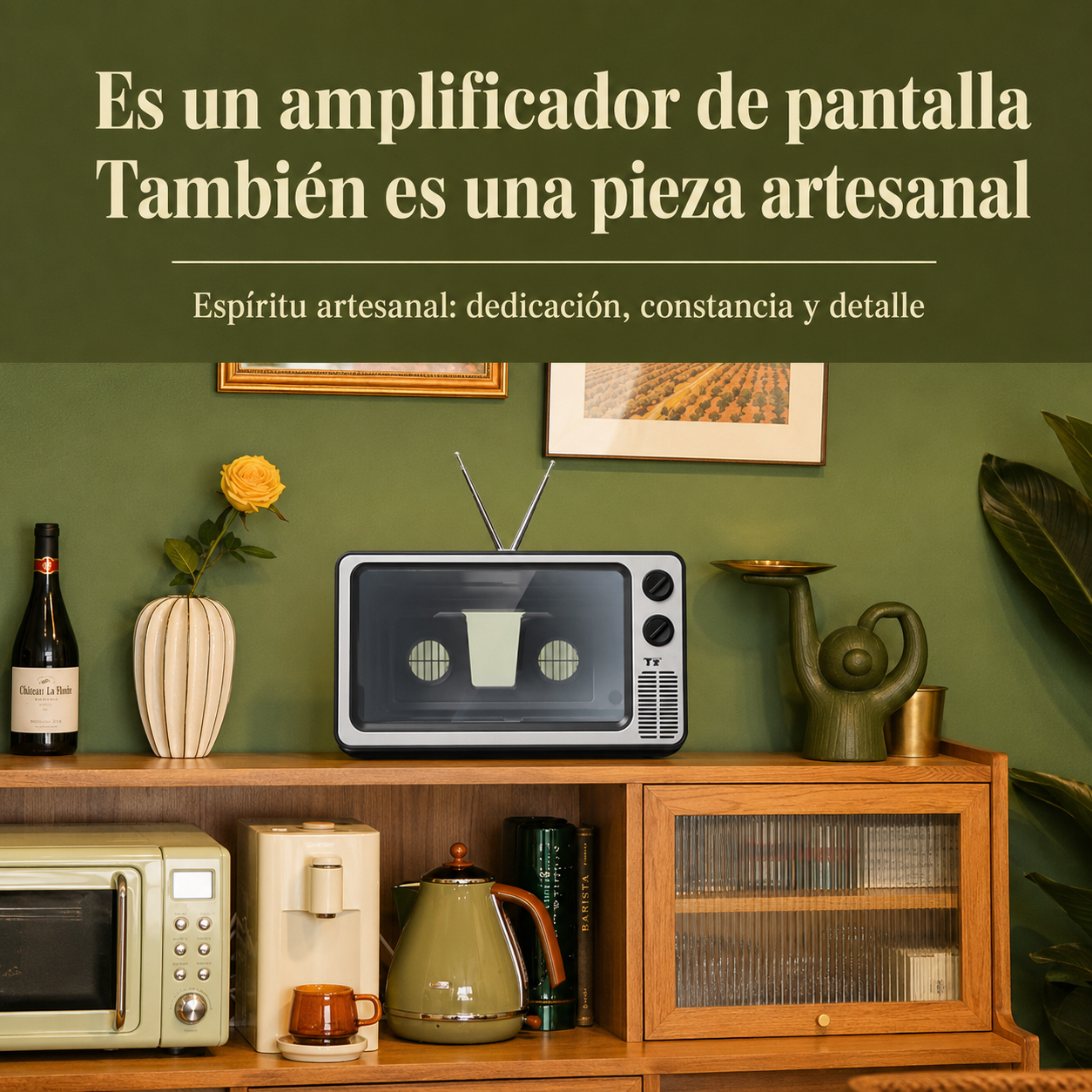 Mini TV Retro HD para Celular